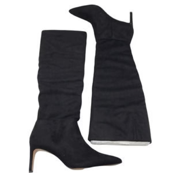 BCBG NEW micro suede slouch boots - Picture 3 of 6
